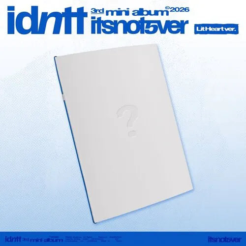 [Pre-Order] idntt - 2nd Mini Album <itsnotover> [Choose version]