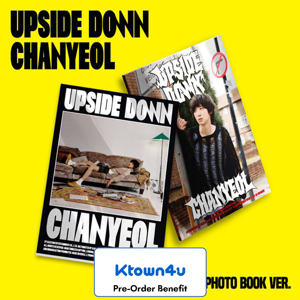 ** [Pre-Order] CHANYEOL- MINI 2nd "Upside Down" PHOTO BOOK Ver.+Lucky Draw (Random/SET)