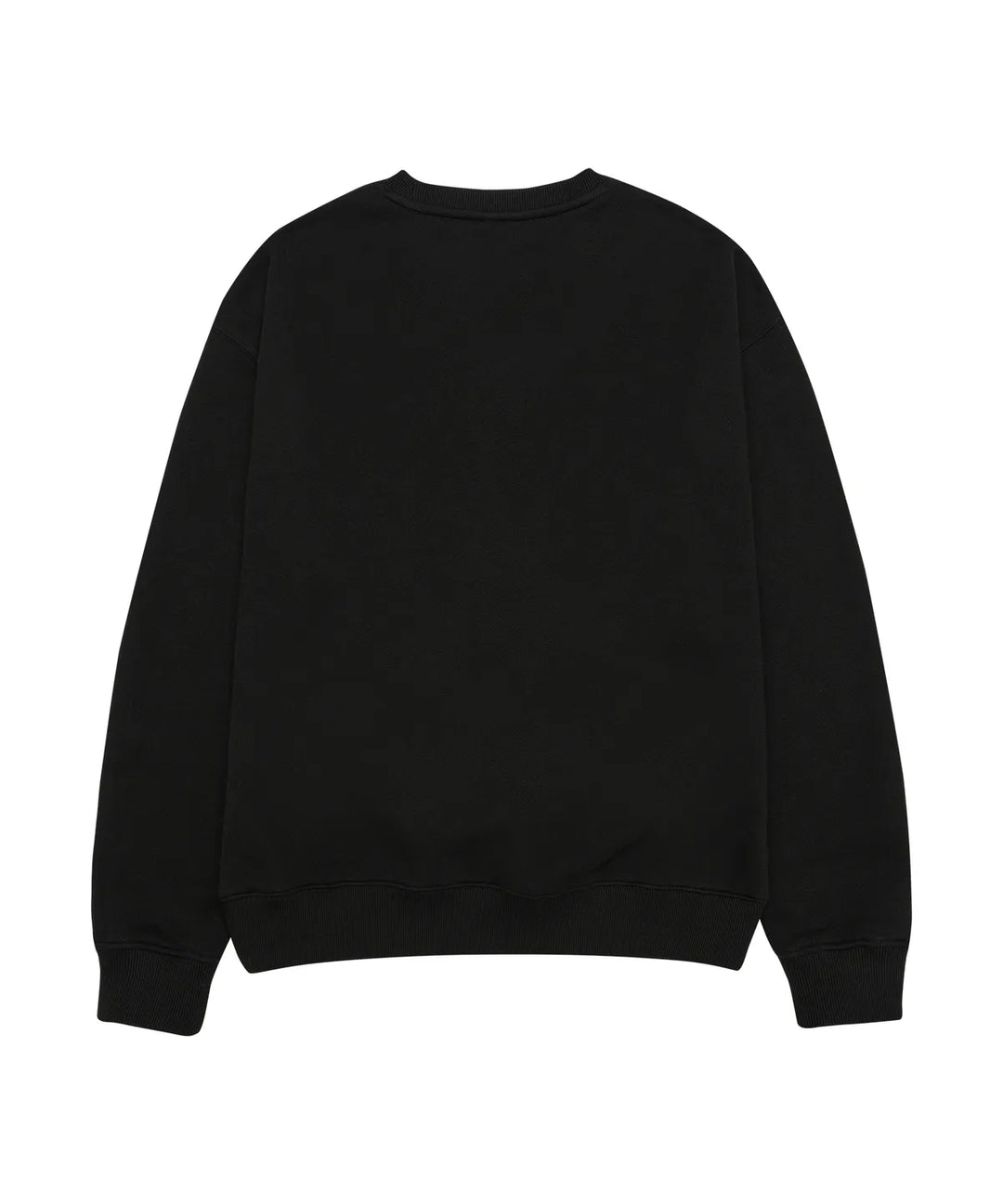 **QWER -Ames-Worldwide  BASIC APPLIQUE SWEATSHIRT BLACK