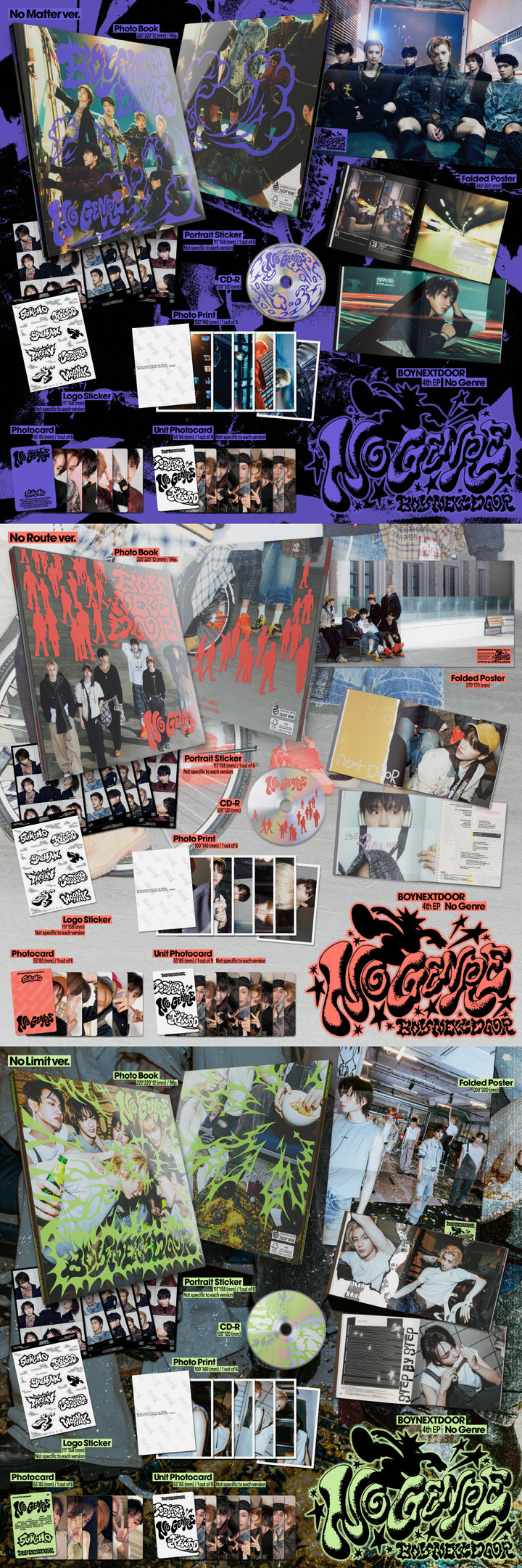 [B2B] BOYNEXTDOOR - 4th EP [No Genre] / 보이넥스트도어 (BOYNEXTDOOR) - 4th EP [No Genre]