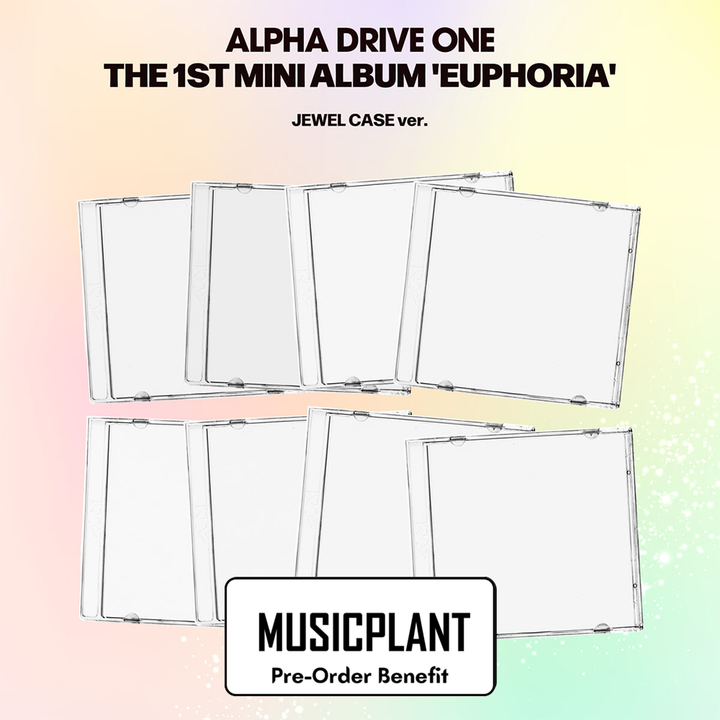 **[Pre-Order] ALPHA DRIVE ONE - 1st Mini Album 'EUPHORIA' + Pre-Order Benefit  (JEWEL CASE Ver.)(Choose Version)