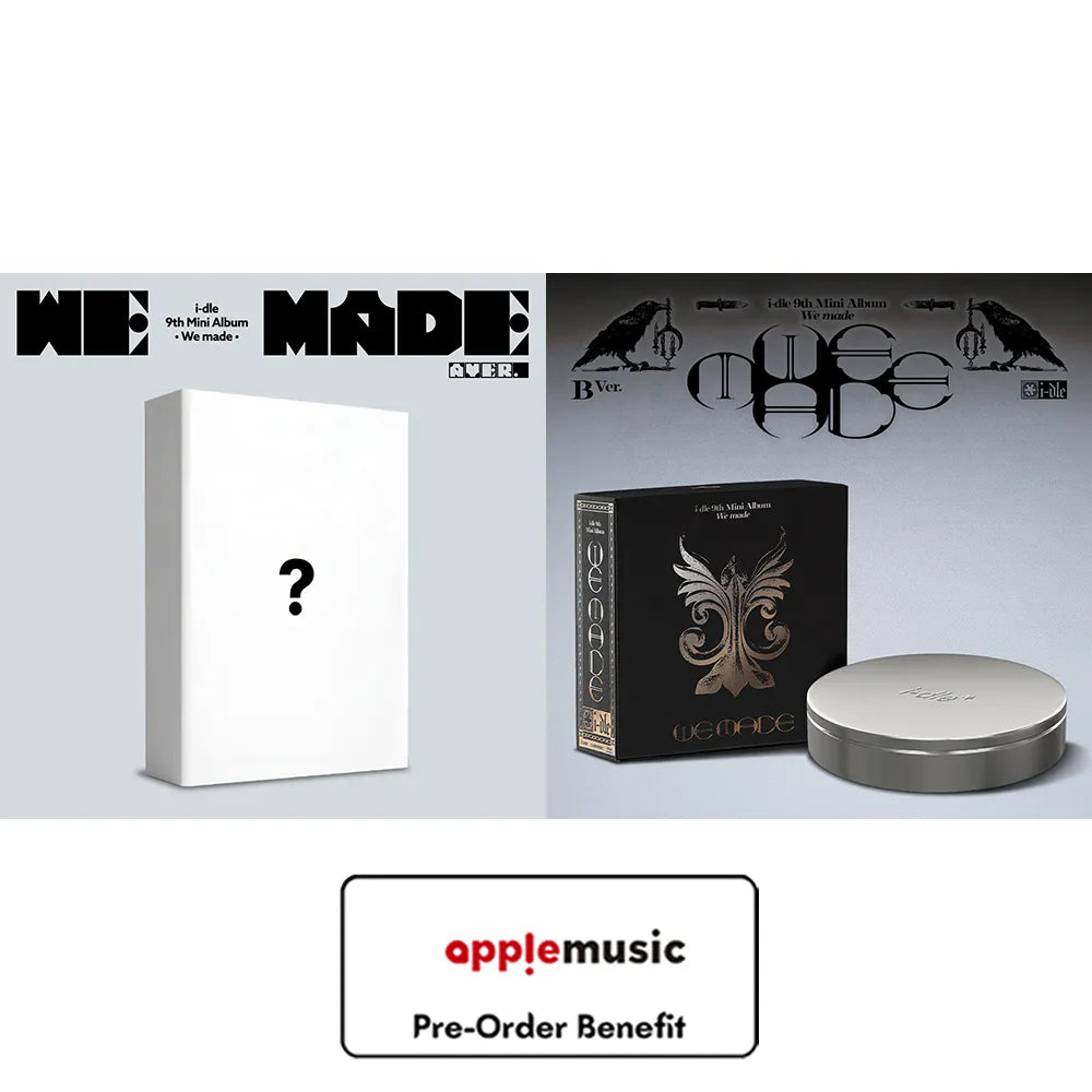 [Pre-Order] I-DLE - 9th Mini Album [We made] (A Ver. + B Ver.) + Pre-Order Benefit (Choose Version)