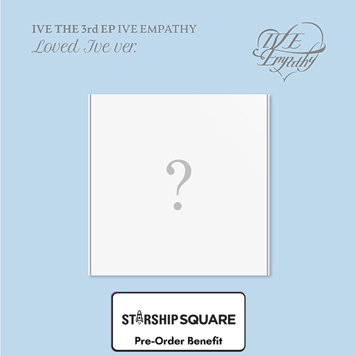 [Pre-Order] IVE - 3rd Ep"IVE EMPATHY"+ Pre-Order Benefit [LOVED IVE ver.](Limited Edition)