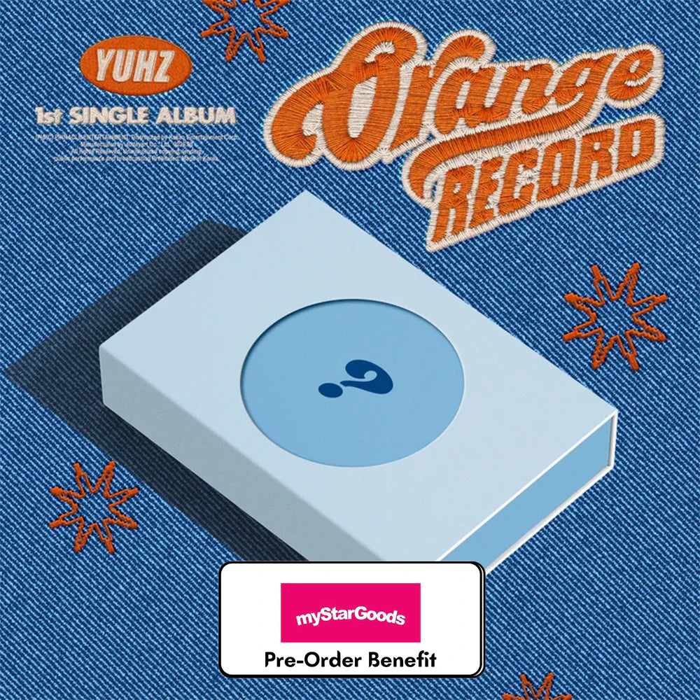 [Pre-Order] YUHZ - 1st Single Album [Orange Record] (Orange ver.) + Pre-Order Benefit (Choose Version)