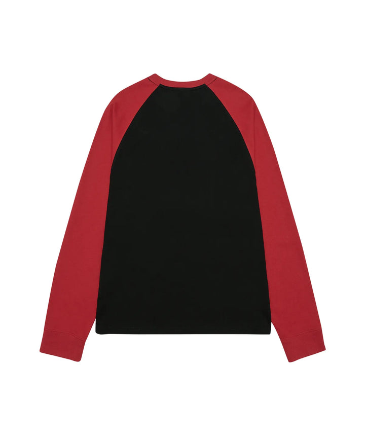 **QWER -Ames-Worldwide QWER NUMBERING LAYERED LS TEE BLACK