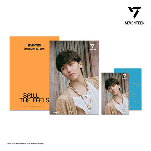 [Pre-Order] Seventeen "SPILL THE FEELS" - 3D lenticular postcard**