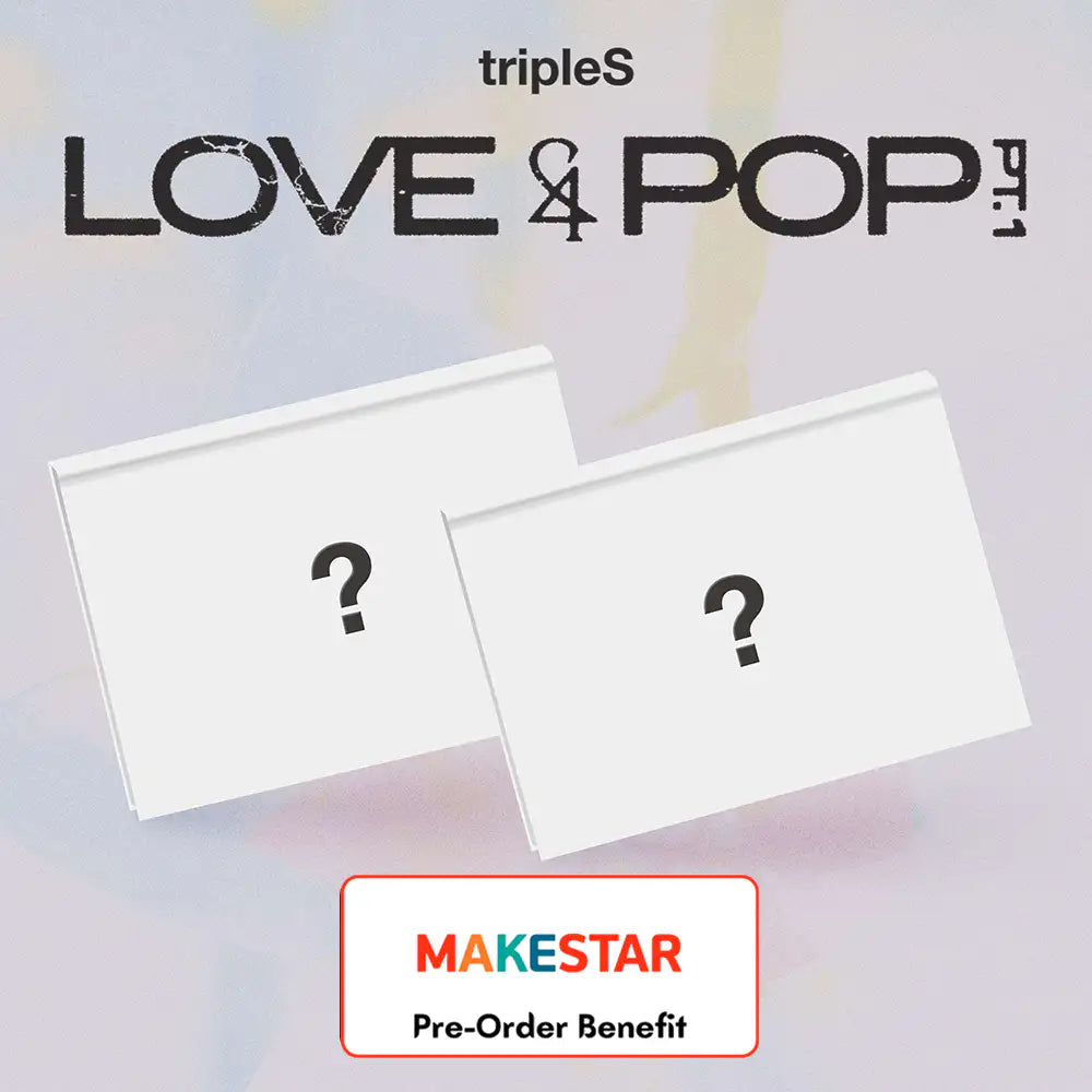 [PRE-ORDER] TripleS - "LOVE&amp;POP" pt.1 (Standard Version) + Pre-Order Benefit (Choose Version)