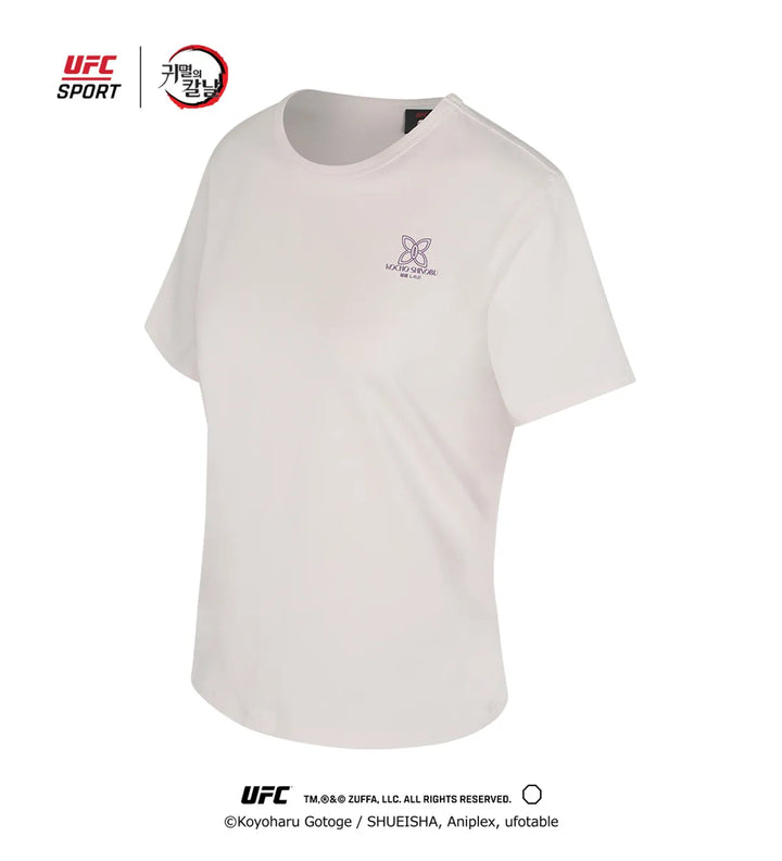 Demon Slayer: Kimetsu no Yaiba -Shinobu Relaxed Fit Short-Sleeved T-Shirt Light pink