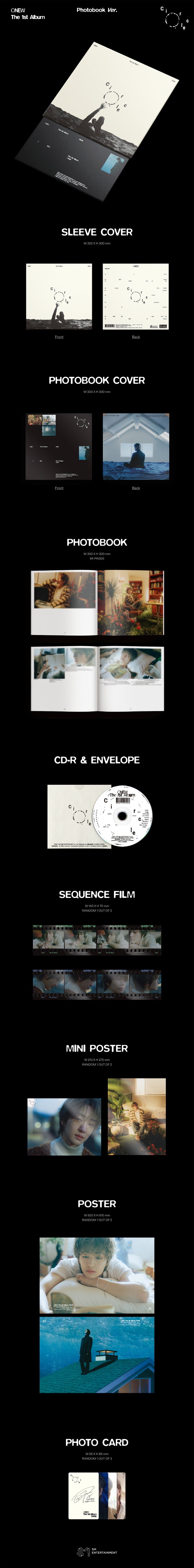 [B2B] Onew - Vol. 1 [Circle] (Photobook Ver.) / 온유 - 정규 1집 [Circle] (Photo Book Ver.)