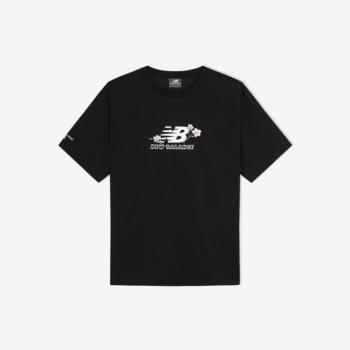 ** IU - New Balance Logo Short Sleeve T-shirt (SEMI OVER FIT)