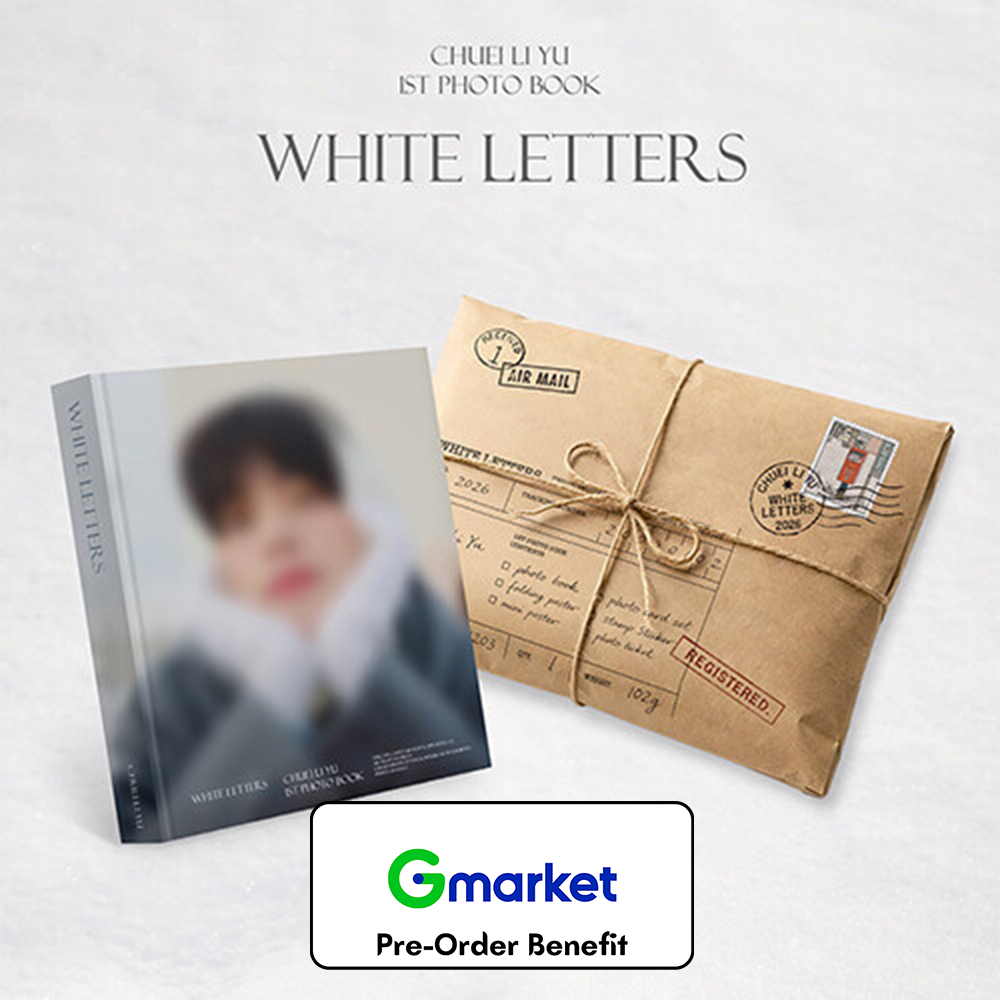 **[Pre-Order] CHUEI LI YU- 1st PHOTO BOOK : WHITE LETTERS (FROM ver.) + Pre-Order Benefit