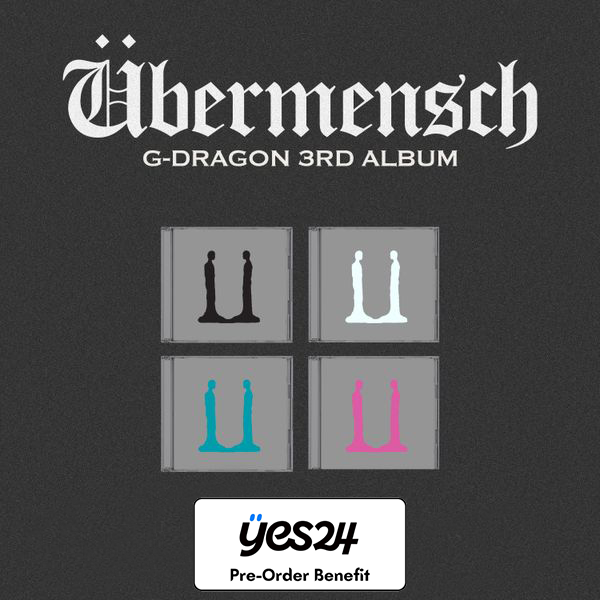 **[Pre-Order] G-DRAGON- 3rd Album -"Übermensch" +  Yes24 Pro-Order Benefit [MINI  JEWEL NFC ver.] (Random & Set)