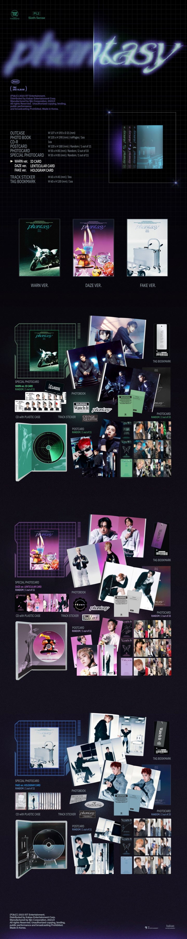 [B2B] THE BOYZ - Vol. 2 Part.2 [Phantasy_ Pt.2 Sixth Sense] (*Some versions sold out) / 더보이즈 (THE BOYZ) - 정규 2집 Part.2 [Phantasy_ Pt.2 Sixth Sense] *일부버전품절