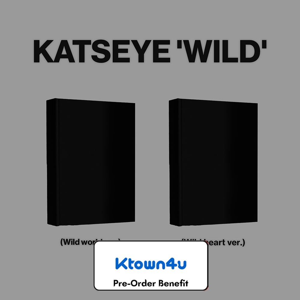 [Pre-Order] KATSEYE -WILD (Standard Ver.) + Pre-Order Benefit (Choose Version)