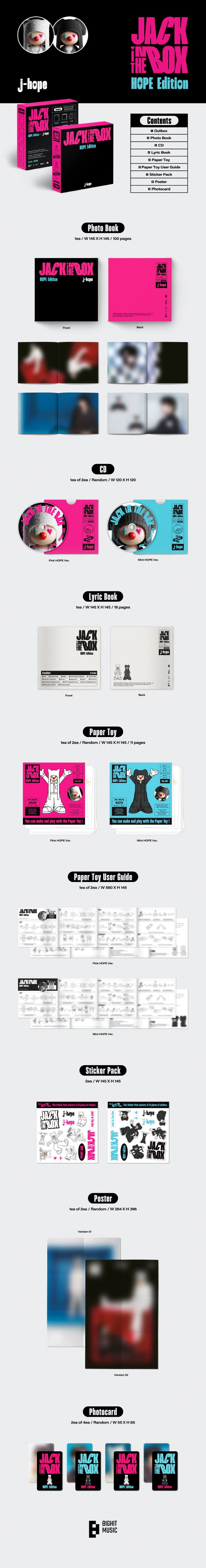 [SOLD OUT] 제이홉 (j-hope) - Jack In The Box (HOPE Edition)