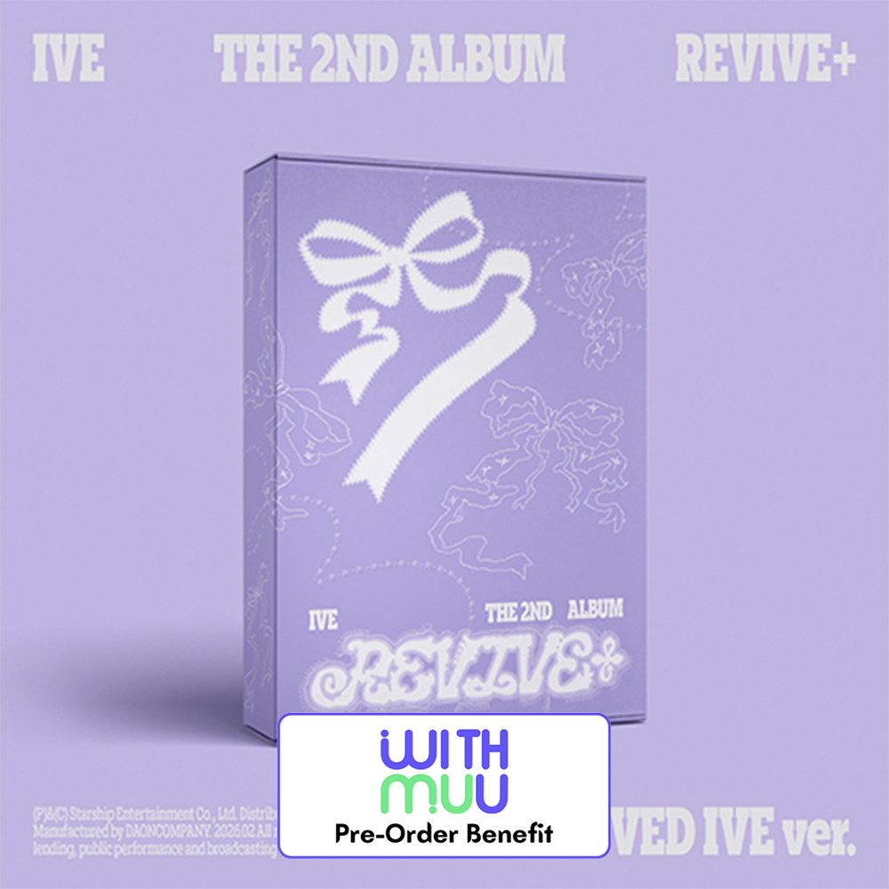 [Pre-Order] IVE - IVE THE 2ND ALBUM REVIVE+ (LOVED IVE  ver.)+Pre-Order Benefit (Choose ver.)