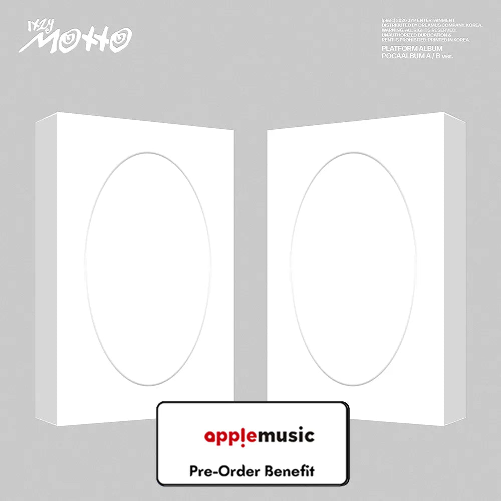[Pre-Order]  ITZY - Motto (POCAALBUM Ver.) + Pre-Order Benefit (Choose Version)
