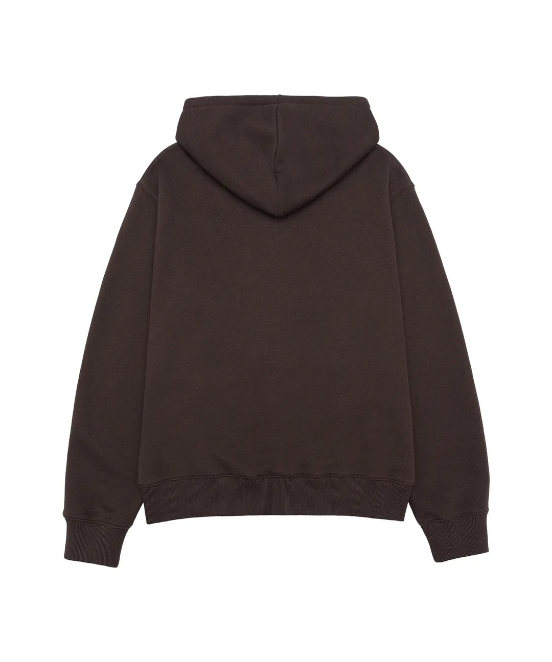 **QWER -Ames-Worldwide  QWER NUMBERING HOODIE ZIP-UP BROWN