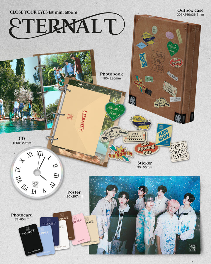 [SOLD OUT] 클로즈 유어 아이즈 - 미니 1집 [ETERNALT]