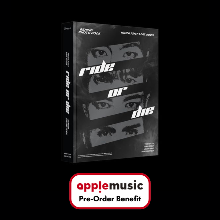 [Hallyu4U - Online Merch] HightLight - Live 2025 "Ride or Die" Behind PhotoBook (Pre-Order Benefit)