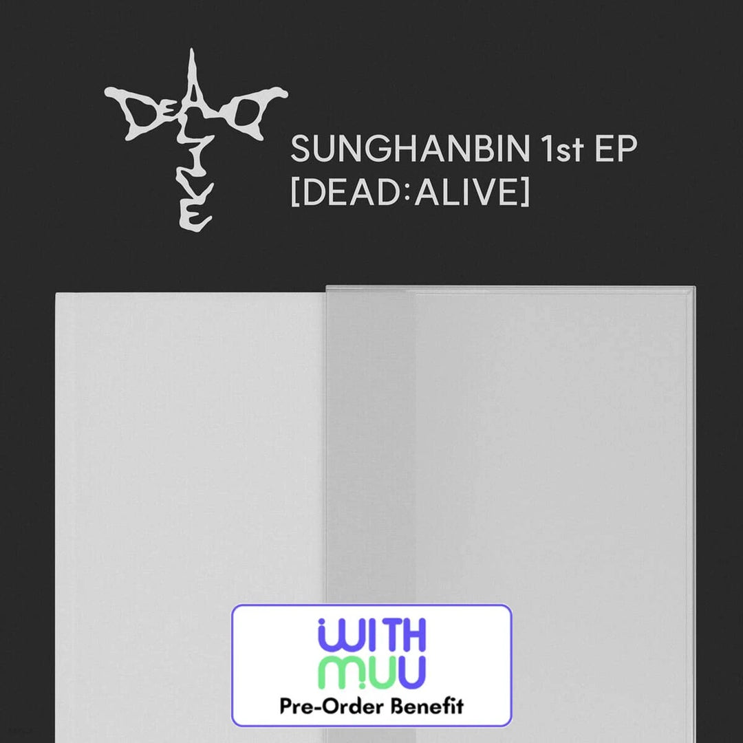 [Pre-Order] SUNGHANBIN - 1st EP [DEAD:ALIVE] (Photobook Ver. Only Random) + Pre-Order Benefit (Choose Version)