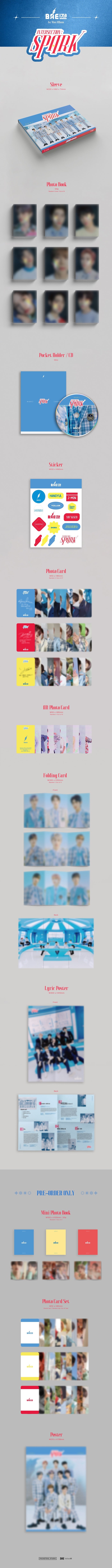 [B2B] BAE173 (Bae, BAE173) - INTERSECTION : SPARK (1st Mini Album) / BAE173 (비에이이173) - INTERSECTION : SPARK (1ST 미니앨범)
