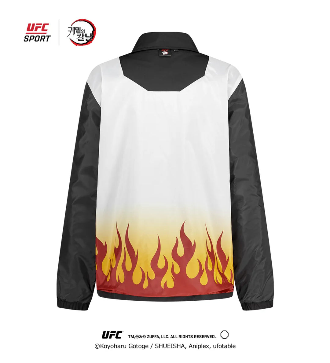 Demon Slayer: Kimetsu no Yaiba -Relax Fit Coach Jacket Black