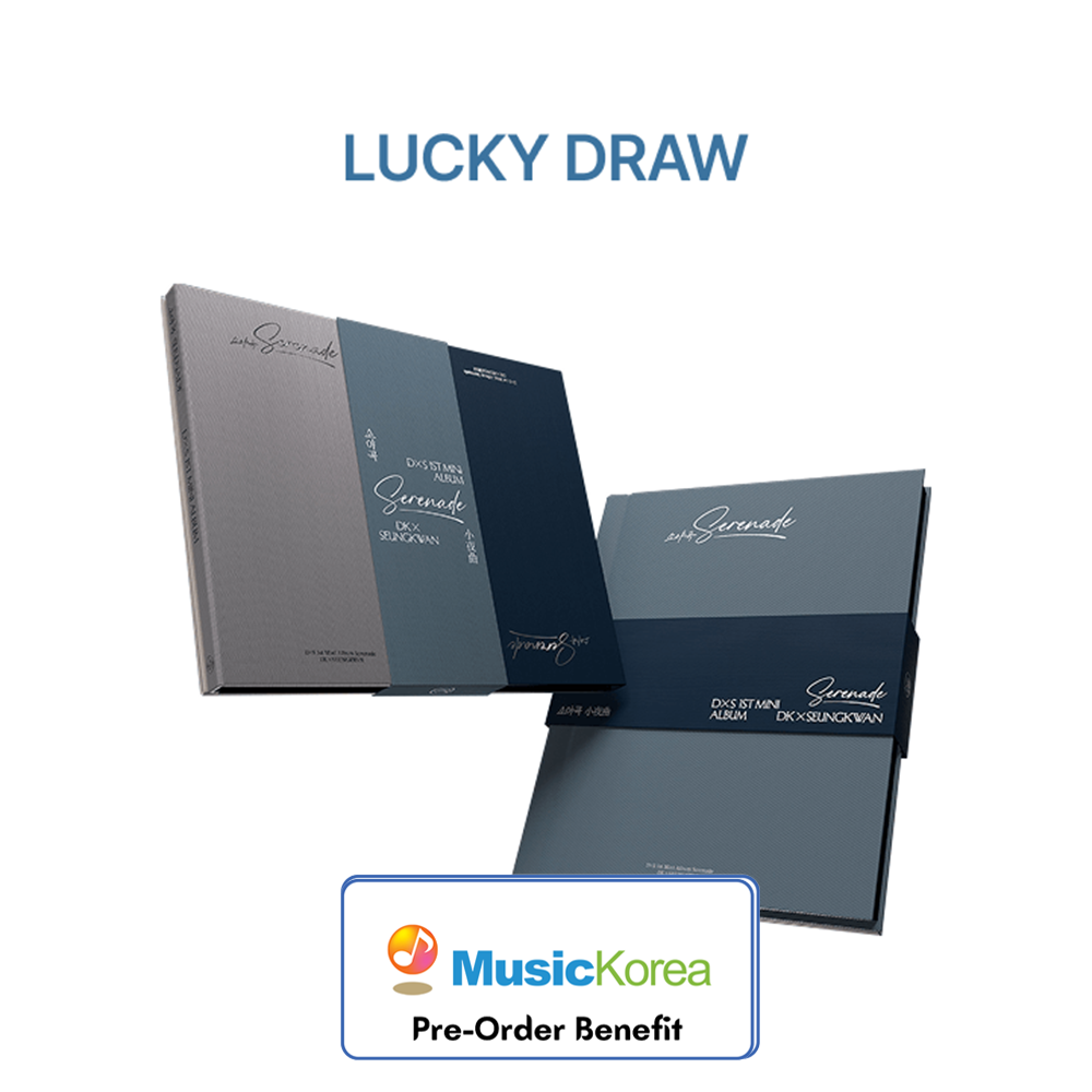 **[Pre-Order]  DK X SEUNGKWAN (of SEVENTEEN) - 1st Mini Album '소야곡' (Standard Ver.)+ Lucky Draw Event (Choose Ver.)