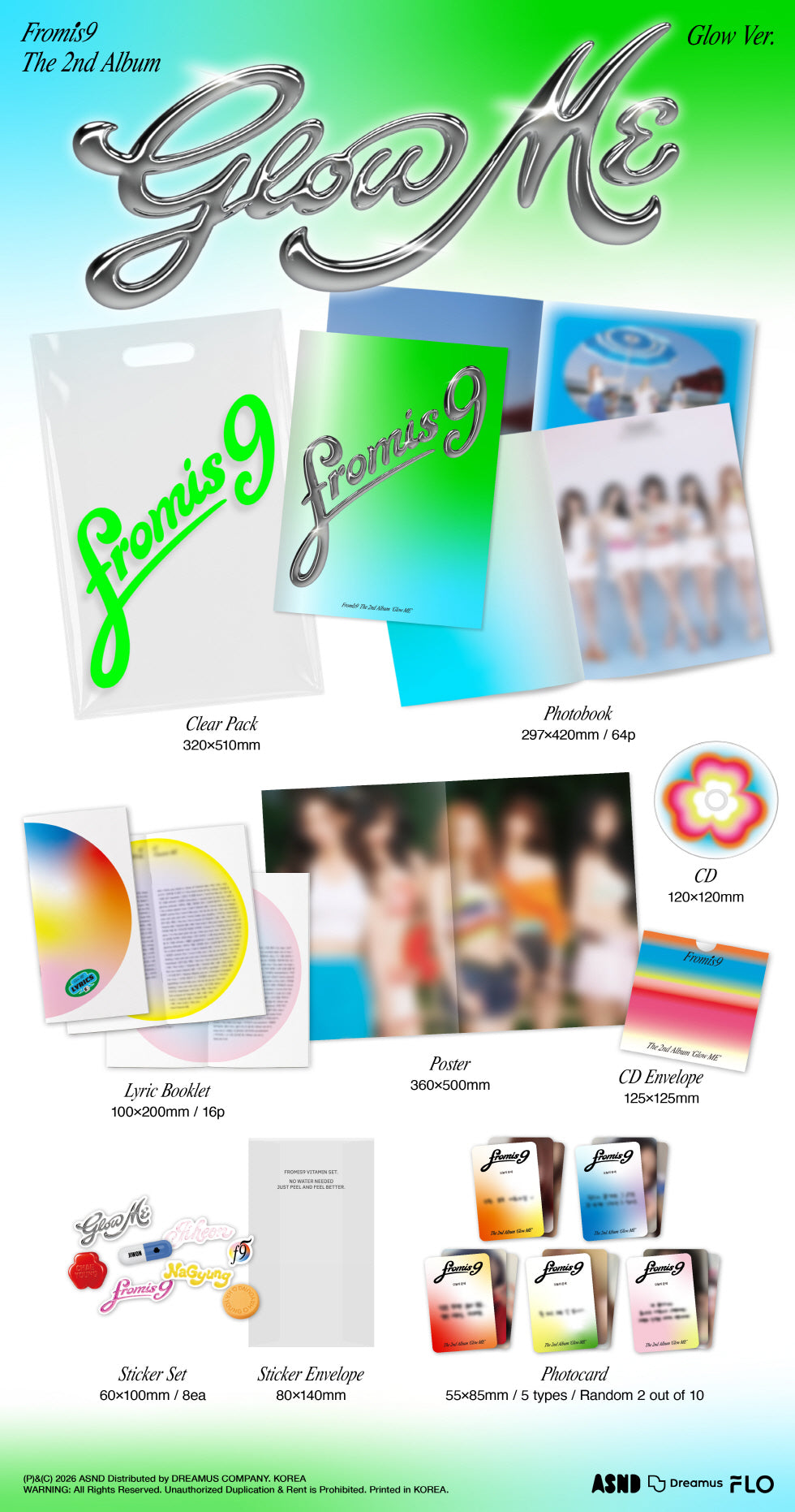 [B2B] Vol. 2 Glow ME (Glow Ver.) / [쇼핑몰] 정규앨범2집_Glow ME  (Glow Ver.)