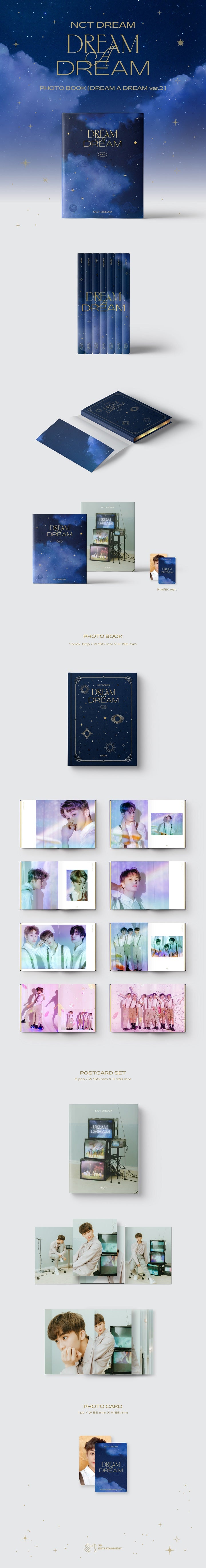 [B2B] NCT DREAM PHOTO BOOK [DREAM A DREAM Ver.2] (Member Selection Available) / 엔시티 드림 (NCT DREAM) - NCT DREAM PHOTO BOOK [DREAM A DREAM VER.2]  *맴버선택가능