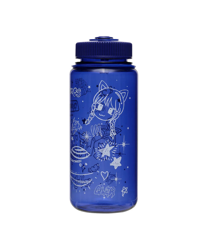 **QWER -Ames-Worldwide QWER HAND DRAWING COLOR BOTTLE BLUE