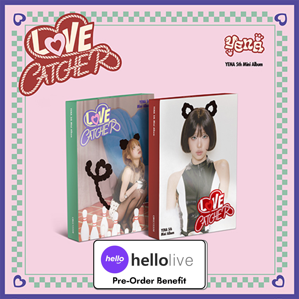 **[Pre-Order] YENA - 5th Mini Album "LOVE CATCHER" (POCAALBUM ver.) + Pre-Order Benefit (Choose version)