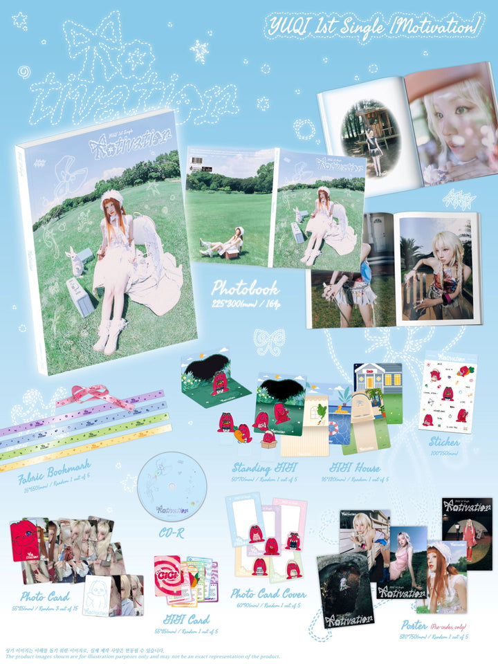 [SOLD OUT] 우기 (YUQI) - 1st Single [Motivation]