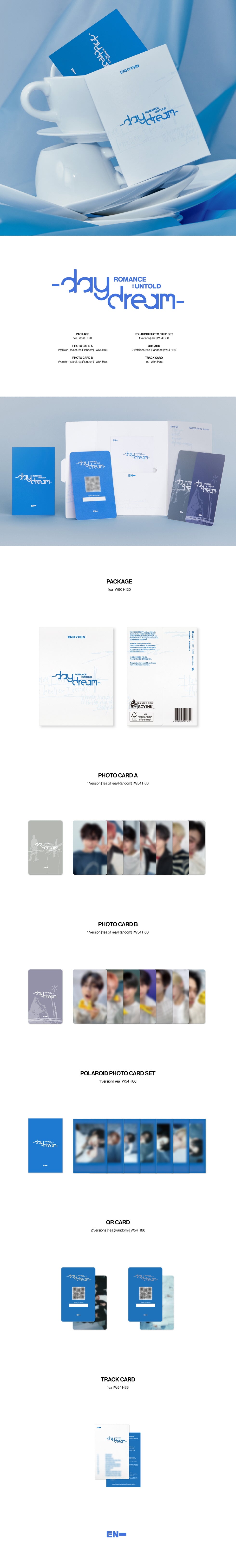 [SOLD OUT] 엔하이픈 (ENHYPEN) - ROMANCE : UNTOLD -daydream- Weverse Albums ver.