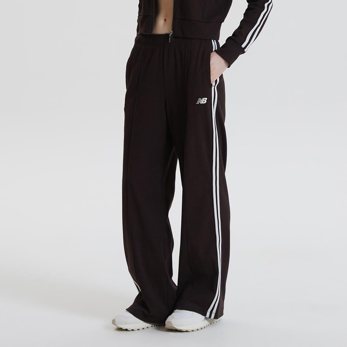 New Balance Korea - WOMEN Track Ribbed Wide Pants