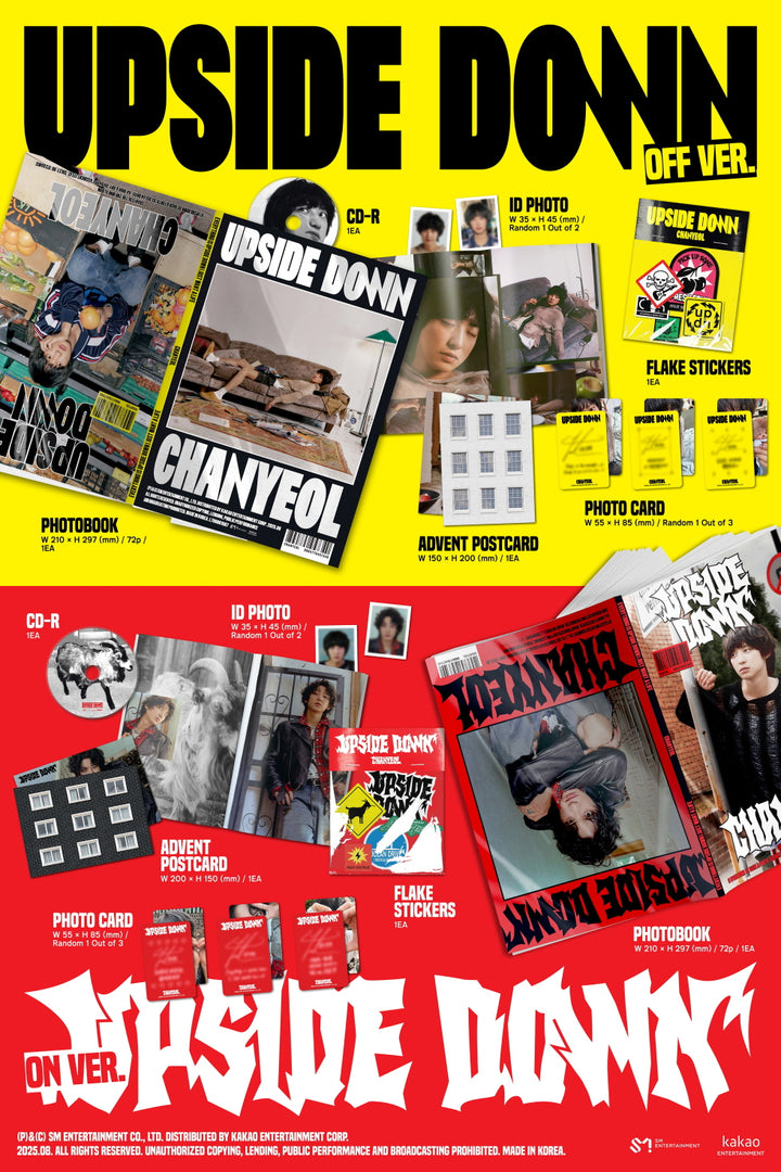 [B2B] Chanyeol - Vol. 2 [Upside Down] (Photo Book Ver.) / 찬열 - 미니 2집 [Upside Down] (PHOTO BOOK Ver.)