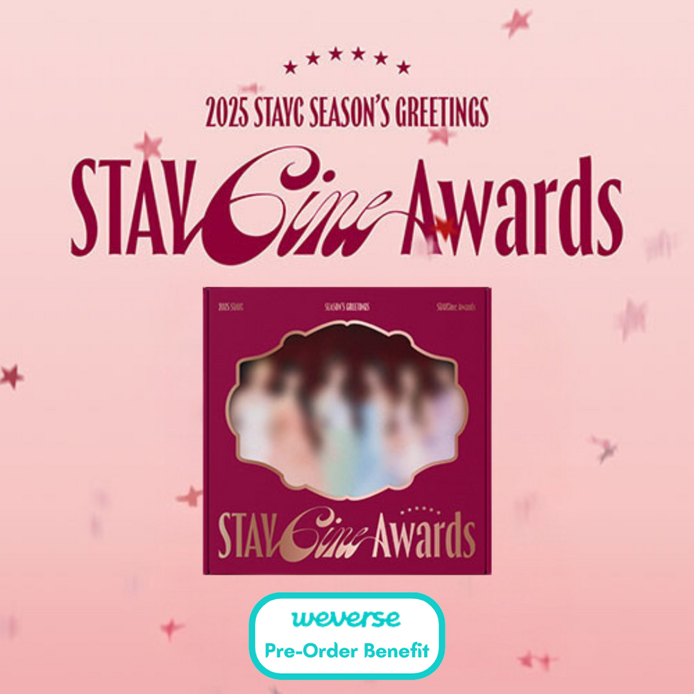 [Pre-Order] StayC - 2025 StayC Season's Greetings "StayCine Awards" + Pre-Order Benefit - HALLYUSUPERSTORE