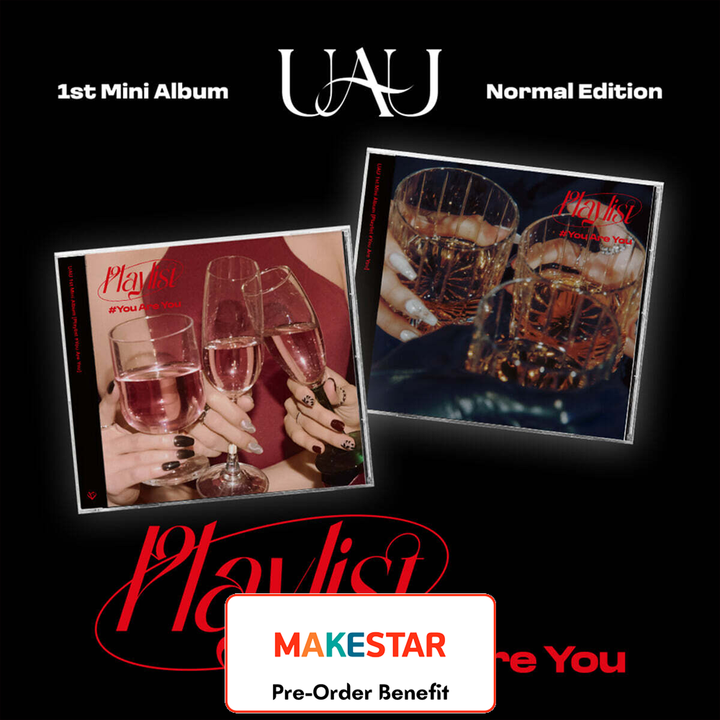 **[Pre-Order] UAU - Mini 1st "Playlist #You Are You"+Pre- Order Benefit  [STANDARD ver.]