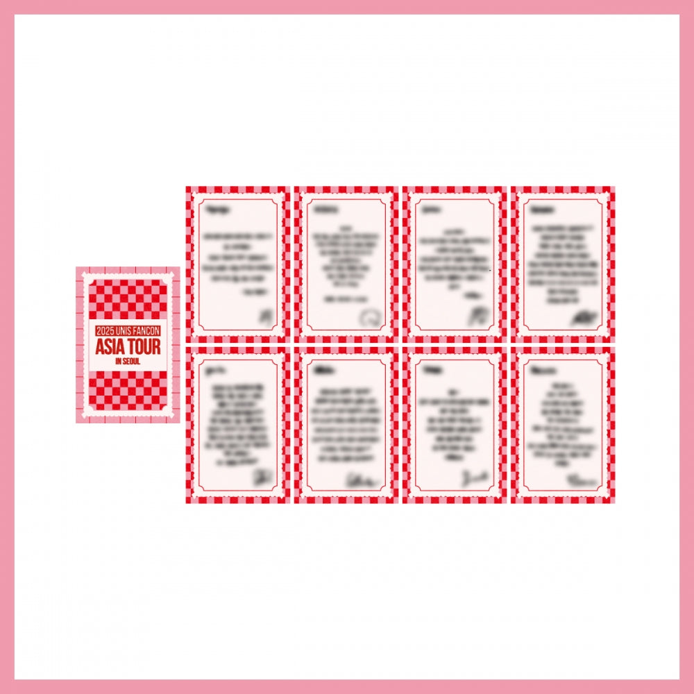 ** UNIS - 2025 UNIS FANCON ASIA TOUR IN SEOUL OFFICIAL MD