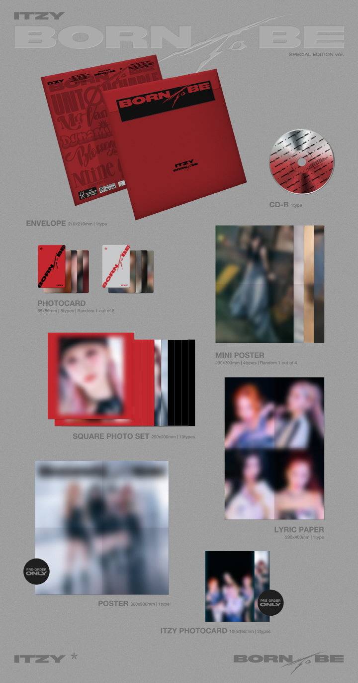 [SOLD OUT] 있지 (ITZY) - BORN TO BE (SPECIAL EDITION) (UNTOUCHABLE Ver.)