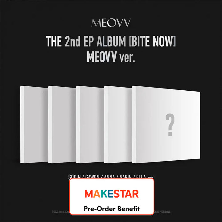 [PRE-ORDER] MEOVV - 2nd EP ALBUM "BITE NOW"(MEOVV ver.)+Pre-OrderBenefit (Choose Version)