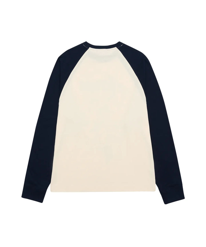 **QWER -Ames-Worldwide QWER NUMBERING LAYERED LS TEE IVORY
