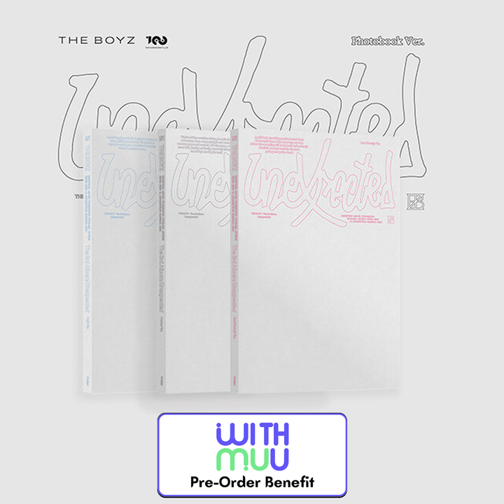 [Pre-Order] THE BOYZ - The 3rd Album "Unexpected" + Pre Order Benefit [Photobook Ver.] (Random/set)