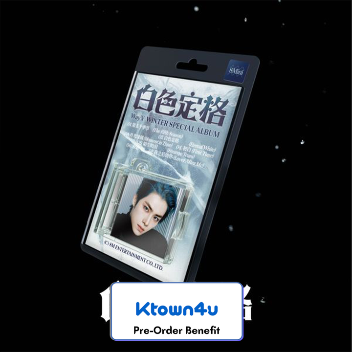 **[Pre-Order] WayV- Winter Special Album "Eternal White [白色定格 ]" + Pre-Order Benefit (SMini ver./Random) (choose ver.)