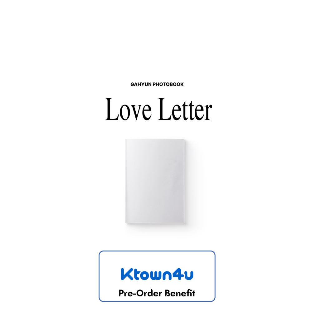 **[Pre-Order] GAHYUN (of Dreamcatcher) - PHOTOBOOK  'Love Letter' + Soundwave Special Gift Event