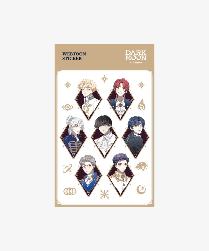 ** ENHYPEN -"DARK MOON" Official MD [WEBTOON STICKER]