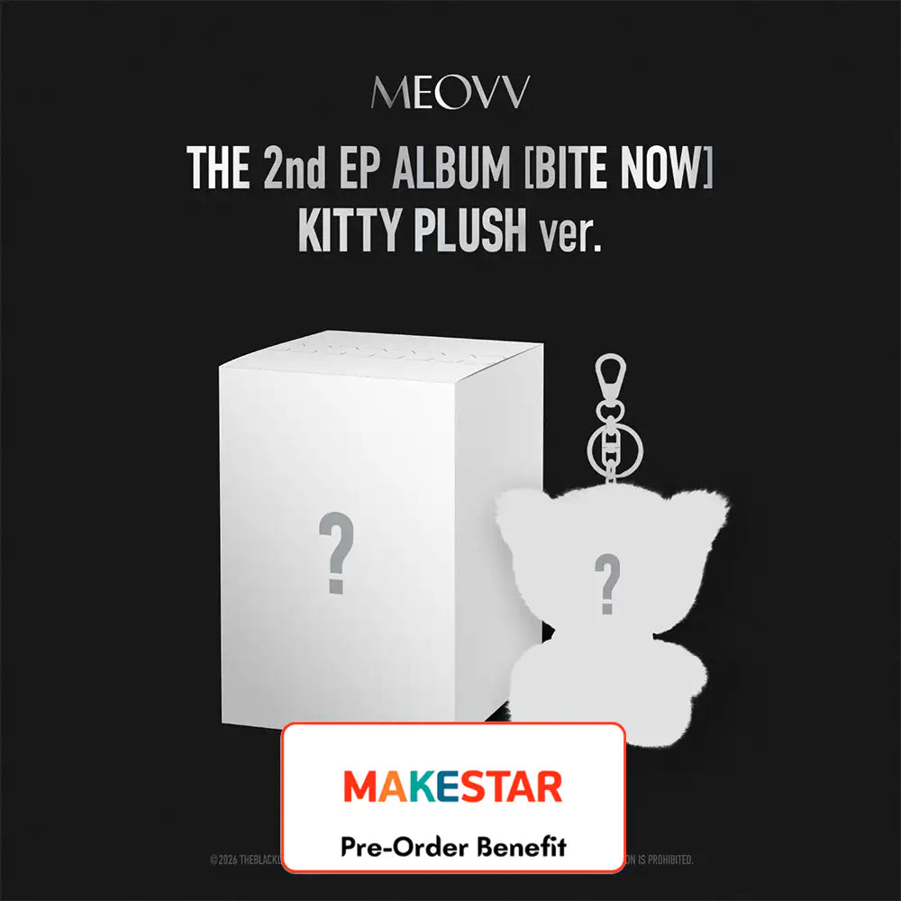[PRE-ORDER] MEOVV - 2nd EP ALBUM "BITE NOW"(KITTY PLUSH ver.)+Pre-OrderBenefit (Choose Version)