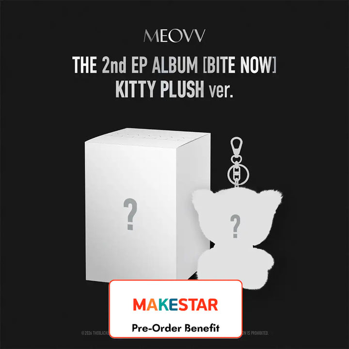 [PRE-ORDER] MEOVV - 2nd EP ALBUM "BITE NOW"(KITTY PLUSH ver.)+Pre-OrderBenefit (Choose Version)