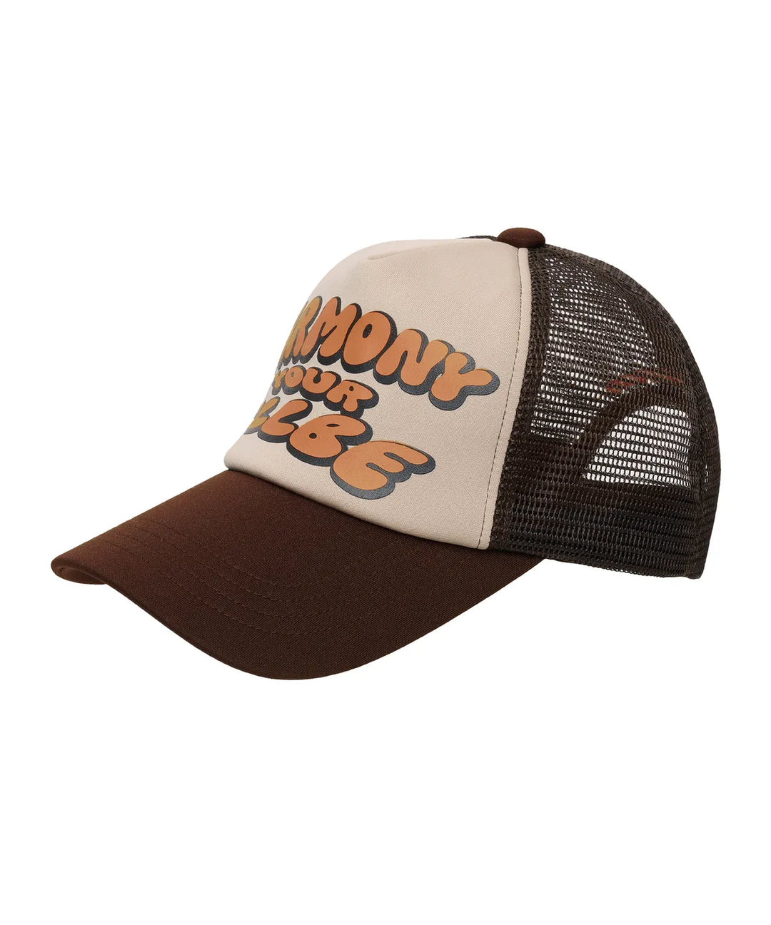 **QWER -Ames-Worldwide QWER HARMONY MESH CAP BROWN