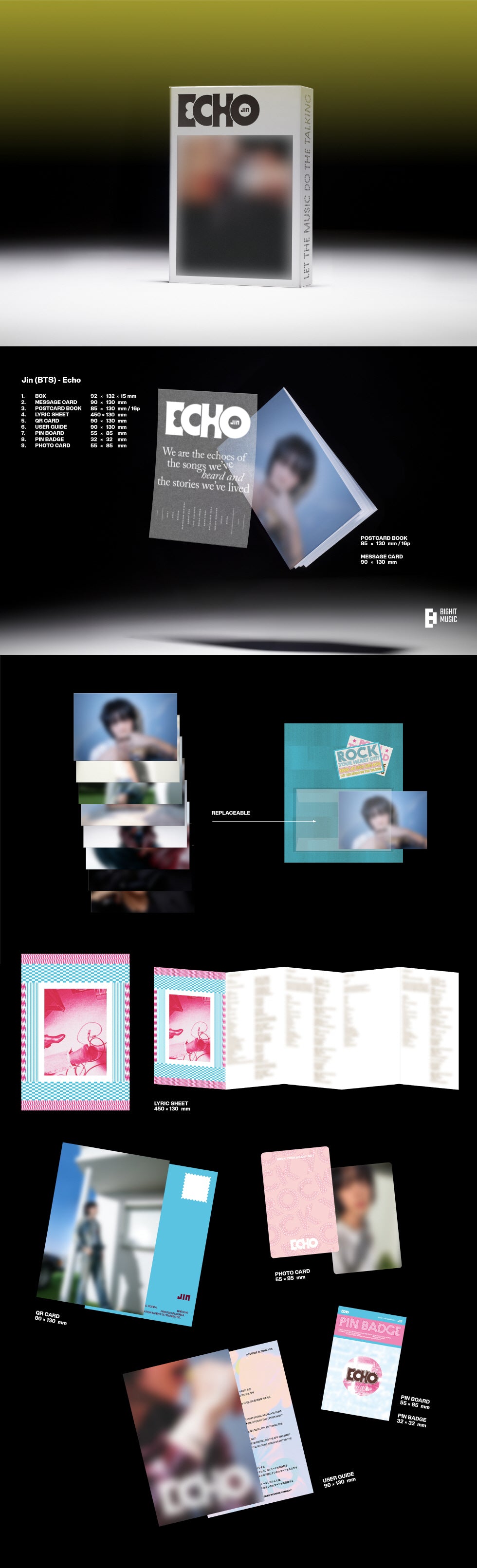 [SOLD OUT] 진 - 미니 2집 [Echo] (Weverse Albums ver.)